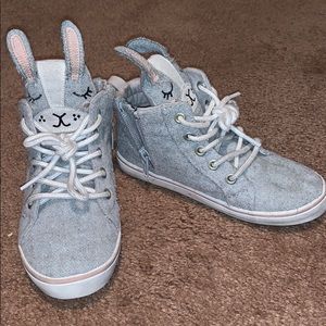 Toddler girls bunny shoes